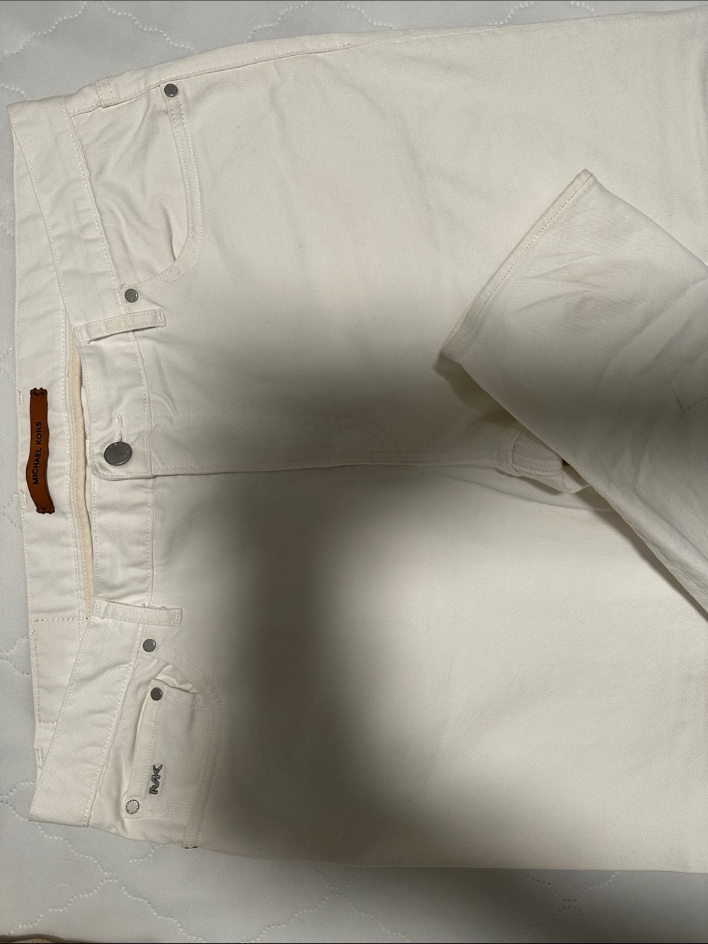 Michael Kors Off-White Slim Men’s Jeans